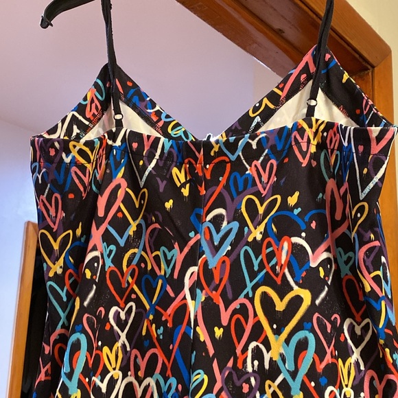 BETSY JOHNSON: Graffiti Body-Con Style Dress - Picture 4 of 4